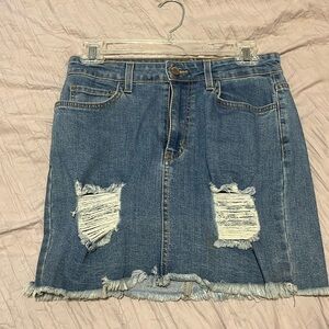 Denim Skirt